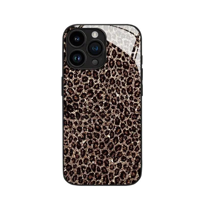 Personalized Black Leopard-print Phone Case For IPhones