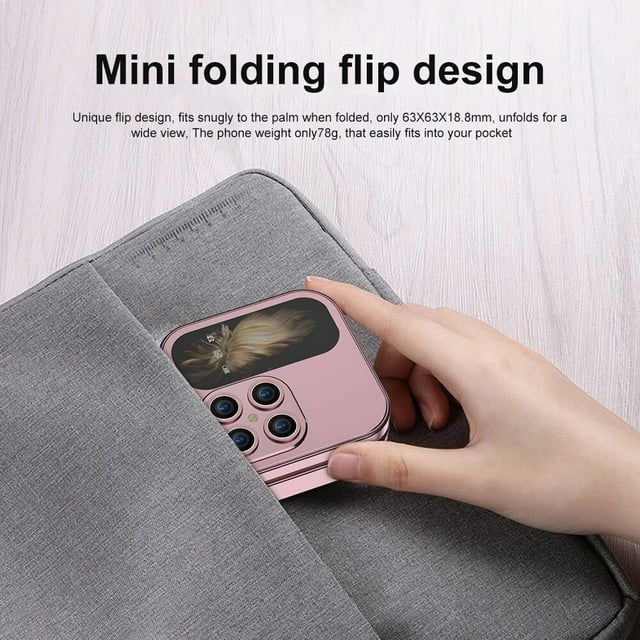 Folding Screen Dual Card Dual Standby 2G Mobile Phone