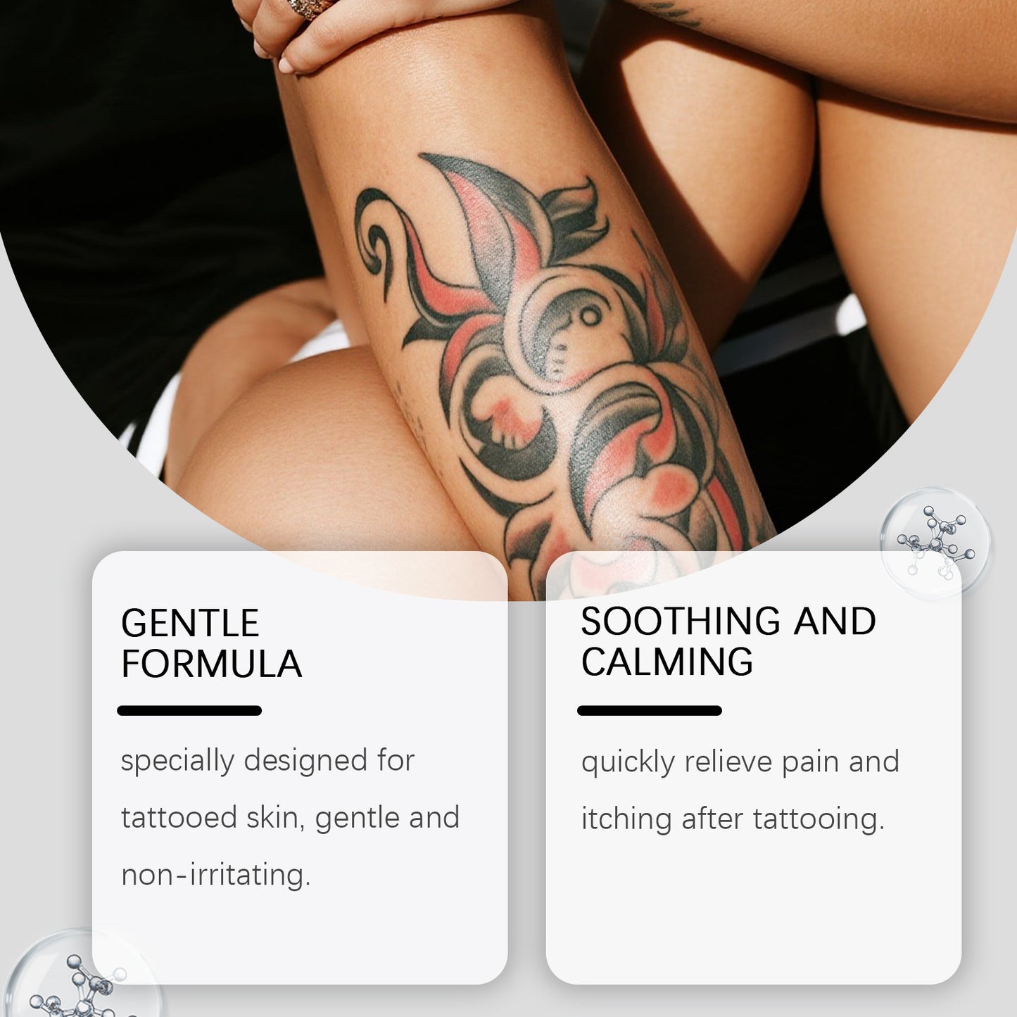 Skincare Tattoo Cream Vibrant Colors Moisturizing For Tattoos
