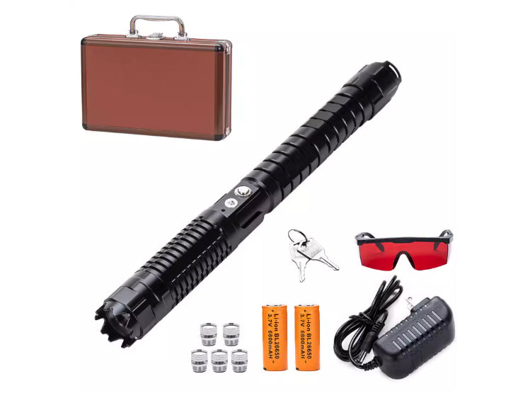 High-power Blue Laser Flashlight For Outdoor Long-distance Shooting