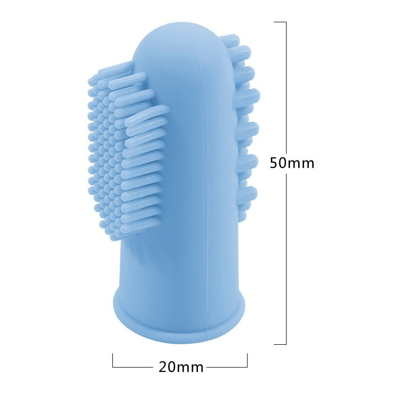 Pet Finger Toothbrush Dogs And Cats Oral Cleaning Tools